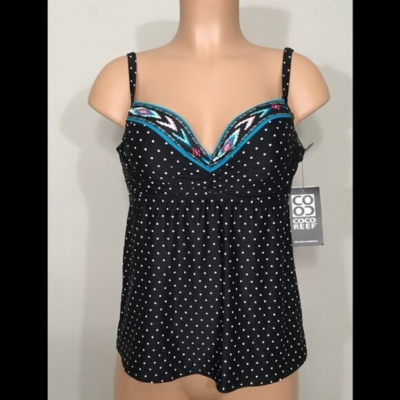 Coco Reef bra sized underwire tankini. 32-34/C - Picture 6 of 7